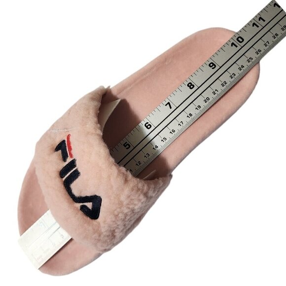 Fila Fuzzy Drifter Womens Slide Sandals Size 8 (Run Big - Picture 3 of 11